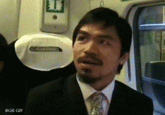 Image result for pacquiao laughing gif